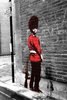 Banksy - Queen's Guard Pissing Mini Paper Poster