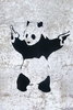 Banksy - Panda Guns Mini Paper Poster