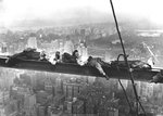 New York Construction Workers Asleep atop a Skyscraper A2 Paper Poster
