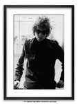 Framed with WHITE mount Bob Dylan Savoy 1967 A1 rock blues poster