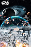 Star Wars' -  Battle - V - Maxi Paper Poster