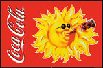 Coca Cola Sun Man - Maxi Paper Poster