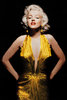 Marilyn Monroe Gold Dress Maxi Paper Poster