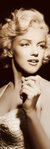 Marilyn Monroe Spotlight - Door Paper Poster
