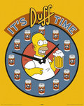 Simpson's - Homer Duff Time - Mini Paper Poster