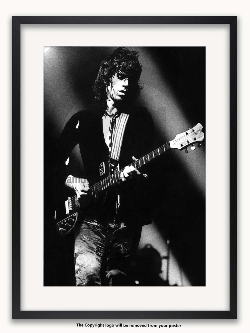 Keith Richards Print Rolling Stones Poster Art