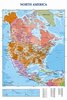 Modern Map Of North America- Maxi Paper Poster
