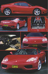 Ferrari 360 Modena Red Sports Car 6 pics V Maxi Paper Poster
