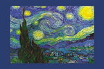 Vincent Van Gogh - Starry Night Steeple - Maxi Paper Poster