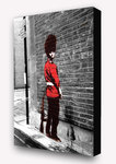 Banksy - Queen's Guard Vertical 2 tone Block Mount