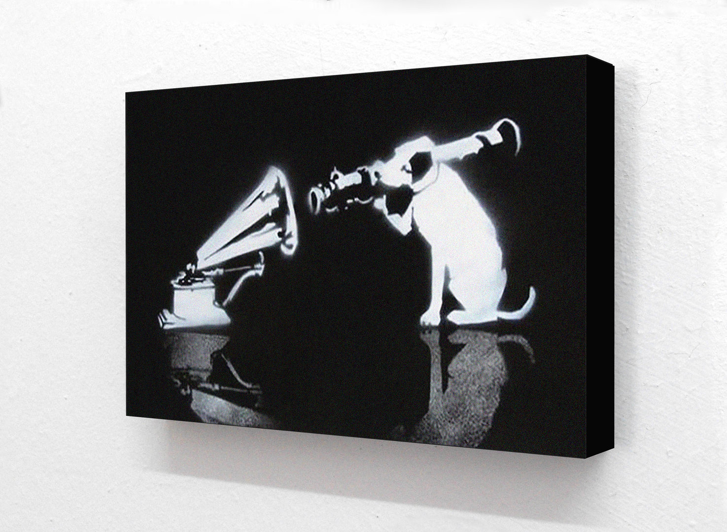 Banksy Street Artist HMV Dog Rocket Launch Print A4 A3 A2 A1 