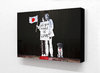 Banksy - All You Need Is Love John & Yoko Block Mounted Print